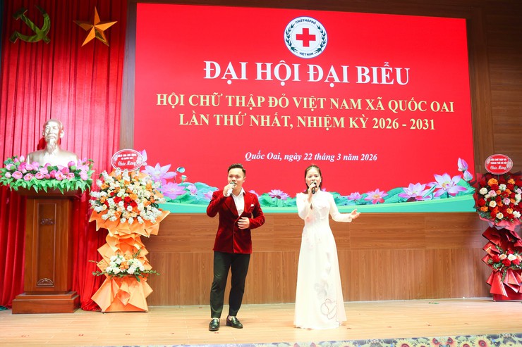Đại hội đại biểu Hội Chữ thập đỏ xã Quốc Oai lần thứ I – Dấu mốc quan trọng lan tỏa giá trị nhân đạo- Ảnh 18.