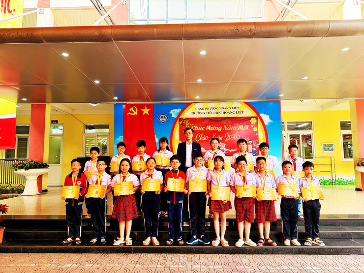 Học sinh Trường Tiểu học Hoàng Liệt đạt thành tích xuất sắc tại vòng Quốc gia Kỳ thi Toán quốc tế Thailand International Mathematical Olympiad (TIMO) - Ảnh 2.