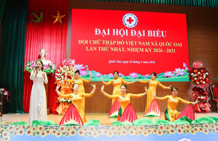 Đại hội đại biểu Hội Chữ thập đỏ xã Quốc Oai lần thứ I – Dấu mốc quan trọng lan tỏa giá trị nhân đạo- Ảnh 19.