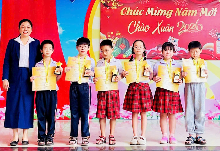 Học sinh Trường Tiểu học Hoàng Liệt đạt thành tích xuất sắc tại vòng Quốc gia Kỳ thi Toán quốc tế Thailand International Mathematical Olympiad (TIMO) - Ảnh 3.