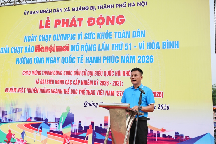 Sôi nổi Ngày chạy Olympic vì sức khỏe toàn dân năm 2026 tại xã Quảng Bị- Ảnh 16.