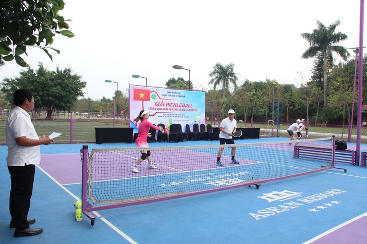 Hòa Lạc tổ chức Giải Pickleball cán bộ, công chức, viên chức năm 2026- Ảnh 6.