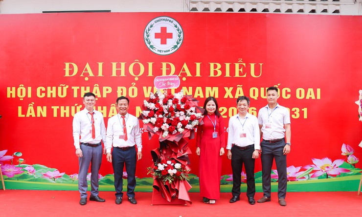 Đại hội đại biểu Hội Chữ thập đỏ xã Quốc Oai lần thứ I – Dấu mốc quan trọng lan tỏa giá trị nhân đạo- Ảnh 5.