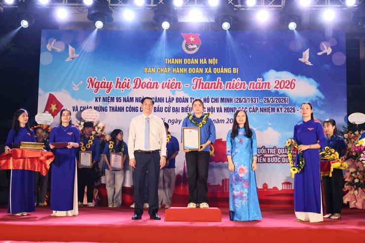 Đoàn xã Quảng Bị tổ chức Chương trình Ngày hội đoàn viên - thanh niên năm 2026- Ảnh 9.