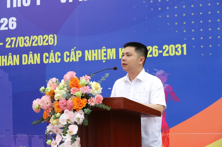 Sôi nổi Ngày chạy Olympic vì sức khỏe toàn dân và chung kết Giải chạy Báo Hànộimới lần thứ I - vì hòa bình phường Xuân Phương năm 2026- Ảnh 2.