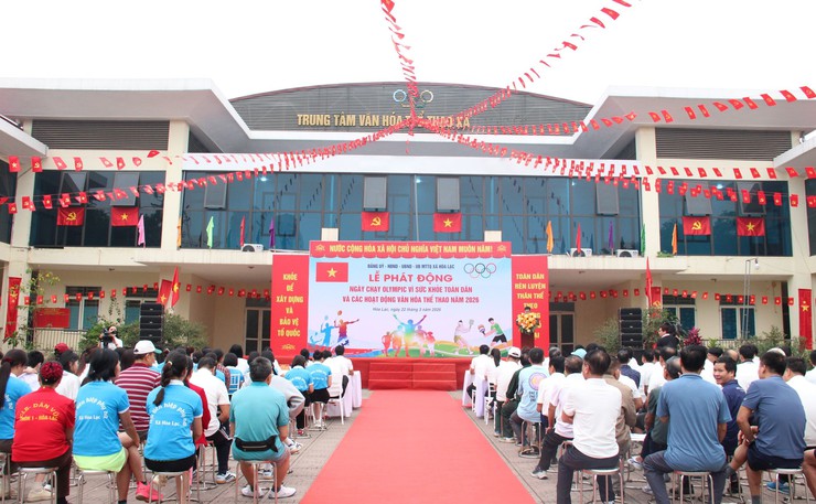 Hòa Lạc phát động Ngày chạy Olympic 2026 – Chung tay vì một cộng đồng khỏe mạnh

- Ảnh 4.
