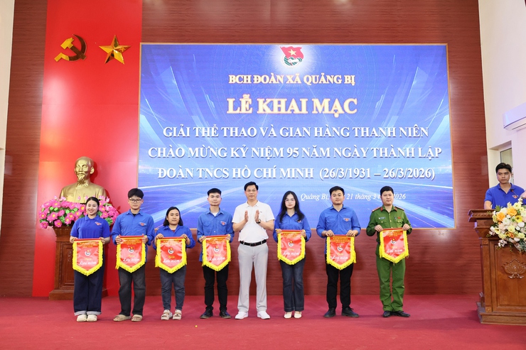 Đoàn xã Quảng Bị tổ chức Giải thể thao và gian hàng thanh niên năm 2026- Ảnh 2.