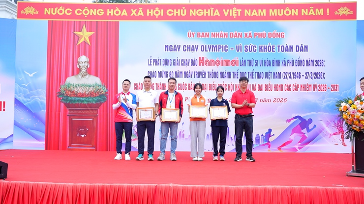 Xã Phù Đổng hưởng ứng phong trào chạy vì sức khỏe- Ảnh 3.