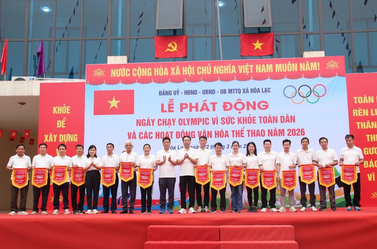 Hòa Lạc phát động Ngày chạy Olympic 2026 – Chung tay vì một cộng đồng khỏe mạnh

- Ảnh 17.