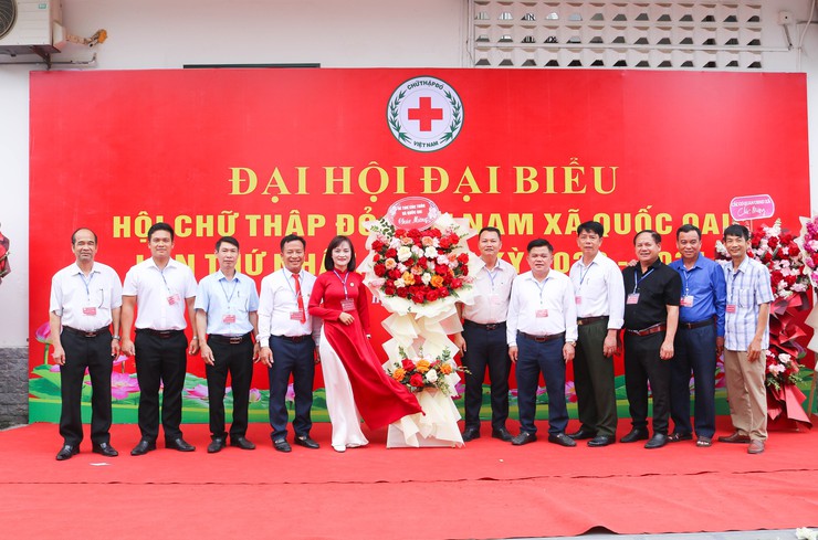 Đại hội đại biểu Hội Chữ thập đỏ xã Quốc Oai lần thứ I – Dấu mốc quan trọng lan tỏa giá trị nhân đạo- Ảnh 9.