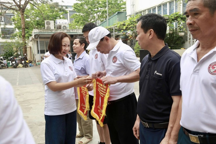 Phường Dương Nội tổ chức Lễ phát động Ngày chạy Olympic vì sức khỏe toàn dân và Giải chạy Hànộimới mở rộng lần Nhất - Vì hòa bình năm 2026- Ảnh 11.