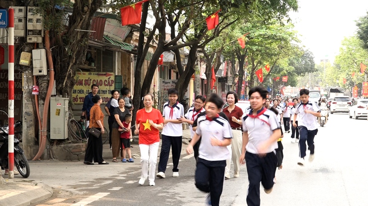 Sôi nổi Ngày chạy Olympic vì sức khỏe toàn dân 2026 tại xã Mỹ Đức- Ảnh 20.