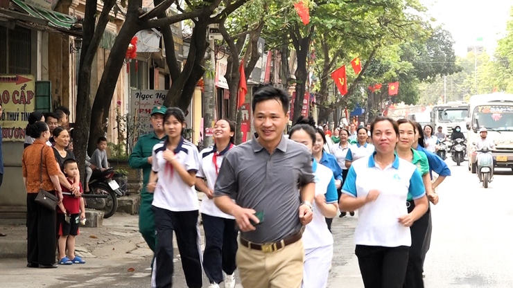 Sôi nổi Ngày chạy Olympic vì sức khỏe toàn dân 2026 tại xã Mỹ Đức- Ảnh 21.