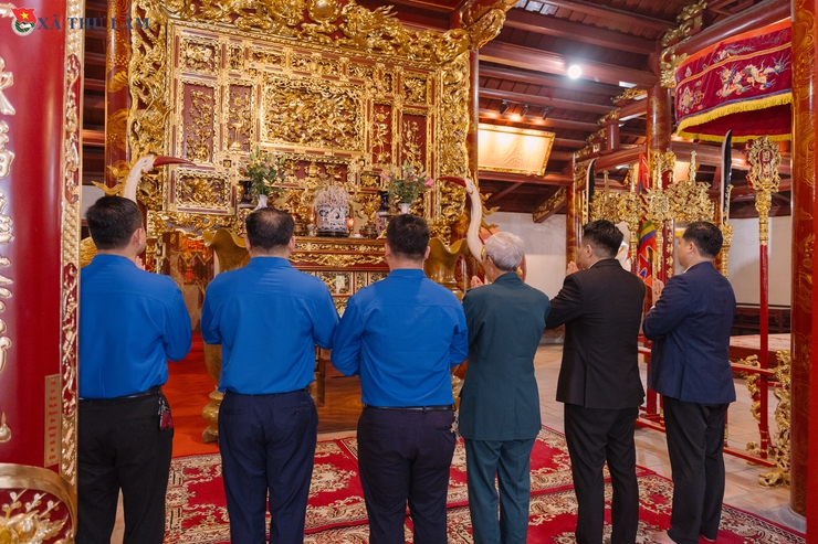 TUỔI TRẺ THƯ LÂM TỔ CHỨC LỄ KẾT NẠP ĐOÀN VIÊN MỚI CHÀO MỪNG 95 NĂM NGÀY THÀNH LẬP ĐOÀN TNCS HỒ CHÍ MINH- Ảnh 6.