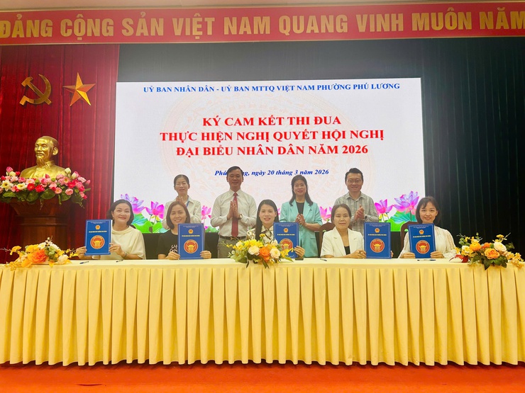 Phường Phú Lương tổ chức hội nghị đại biểu nhân dân năm 2026- Ảnh 3.