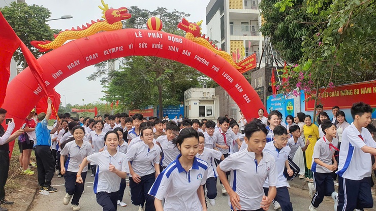 Phường Phú Lương phát động "Ngày chạy Olympic vì sức khỏe toàn dân năm 2026”- Ảnh 6.