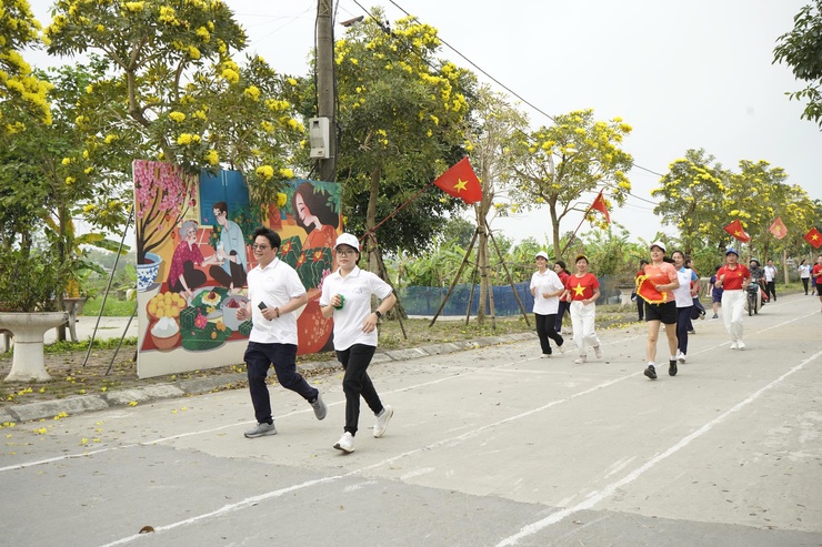 Sôi nổi Ngày chạy Olympic vì sức khỏe toàn dân tại xã Tam Hưng- Ảnh 8.