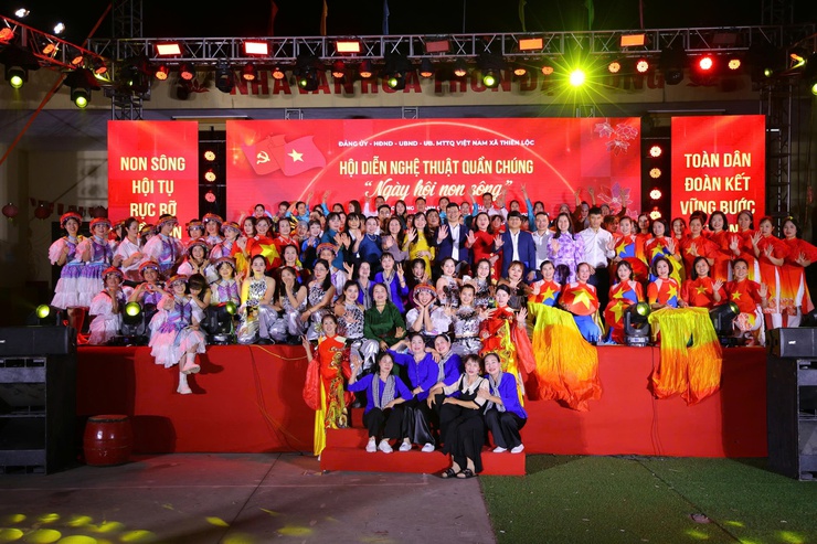 Chương trình liên hoan văn nghệ quần chúng chào mừng thành công cuộc bầu cử đại biểu Quốc hội khóa XVI và đại biểu HĐND các cấp, nhiệm kỳ 2026 – 2031- Ảnh 23.