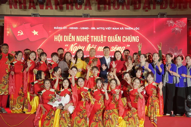 Chương trình liên hoan văn nghệ quần chúng chào mừng thành công cuộc bầu cử đại biểu Quốc hội khóa XVI và đại biểu HĐND các cấp, nhiệm kỳ 2026 – 2031- Ảnh 22.