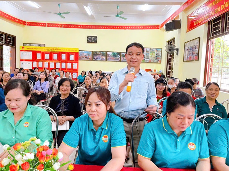Thanh Liệt: Nâng cao nhận thức pháp luật hôn nhân và gia đình cho hội viên nông dân- Ảnh 4.
