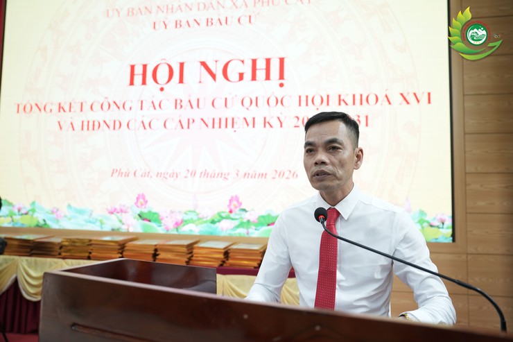 Xã Phú Cát khen thưởng 35 tập thể và 131 cá nhân có thành tích xuất sắc trong công tác bầu cử đại biểu Quốc hội khóa XVI và đại biểu HĐND các cấp nhiệm kỳ 2026-2031- Ảnh 2.