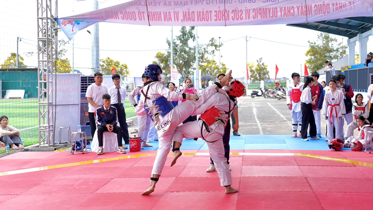 Sôi nổi Giải vô địch Taekwondo mở rộng xã Yên Lãng mở rộng lần thứ I năm 2026- Ảnh 2.