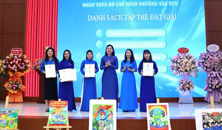 Đoàn Thanh niên phường Tây Tựu tổ chức Lễ kỷ niệm 95 năm Ngày thành lập Đoàn TNCS Hồ Chí Minh- Ảnh 4.