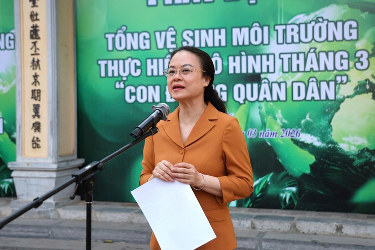 Phường Tây Tựu tổ chức Lễ ra quân mô hình tháng 3 “Con đường quân dân”- Ảnh 1.