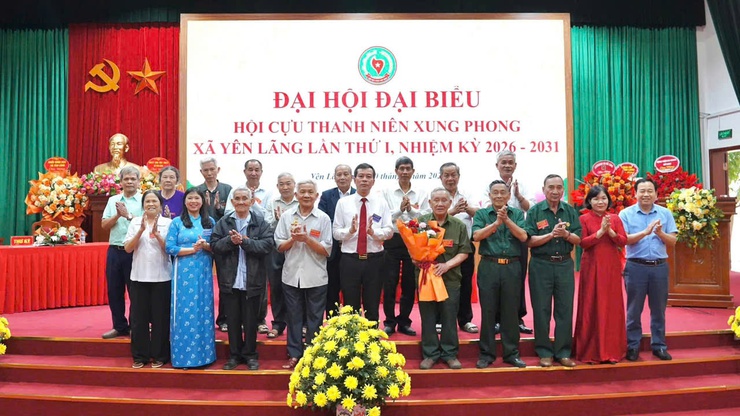 ĐẠI HỘI CỰU THANH NIÊN XUNG PHONG XÃ YÊN LÃNG NHIỆM KỲ 2026-2031 DIỄN RA THÀNH CÔNG TỐT ĐẸP- Ảnh 5.