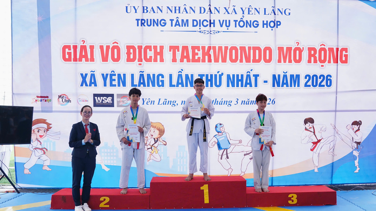 Sôi nổi Giải vô địch Taekwondo mở rộng xã Yên Lãng mở rộng lần thứ I năm 2026- Ảnh 5.