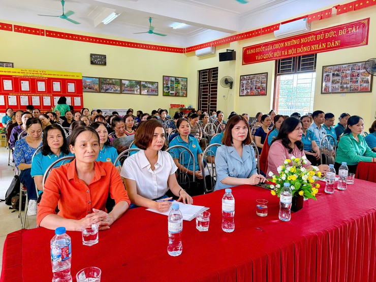 Thanh Liệt: Nâng cao nhận thức pháp luật hôn nhân và gia đình cho hội viên nông dân- Ảnh 1.