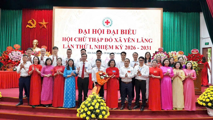 YÊN LÃNG TỔ CHỨC THÀNH CÔNG ĐẠI HỘI ĐẠI BIỂU HỘI CHỮ THẬP ĐỎ NHIỆM KỲ 2026-2031- Ảnh 6.
