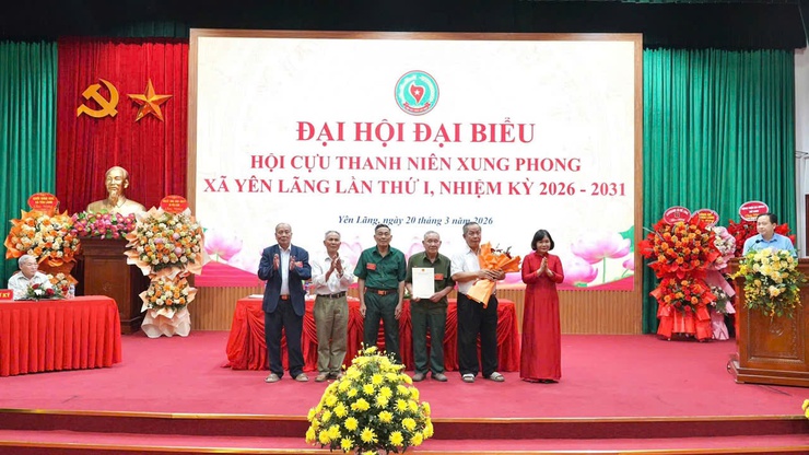 ĐẠI HỘI CỰU THANH NIÊN XUNG PHONG XÃ YÊN LÃNG NHIỆM KỲ 2026-2031 DIỄN RA THÀNH CÔNG TỐT ĐẸP- Ảnh 6.