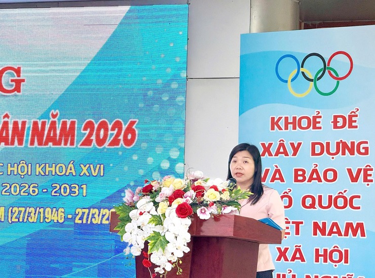 PHƯỜNG VĨNH HƯNG TỔ CHỨC LỄ PHÁT ĐỘNG NGÀY CHẠY OLYMPIC VÌ SỨC KHỎE TOÀN DÂN NĂM 2026 CHÀO MỪNG THÀNH CÔNG BẦU CỬ ĐẠI BIỂU QUỐC HỘI KHÓA XVI VÀ ĐẠI BIỂU HĐND CÁC CẤP NHIỆM KỲ 2026 – 2031- Ảnh 1.