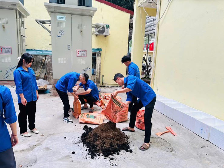 ĐOÀN PHƯỜNG LÁNG KHÁNH THÀNH CÔNG TRÌNH THANH NIÊN “BẢO TỒN RAU HÚNG LÁNG TRUYỀN THỐNG”- Ảnh 4.