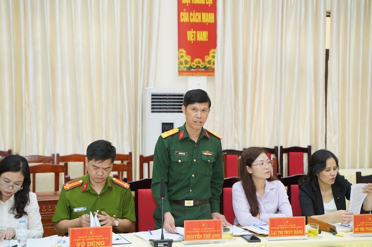 Ban chấp hành Đảng bộ xã tổ chức Hội nghị lần thứ 9, nhiệm kỳ 2025-2030- Ảnh 3.