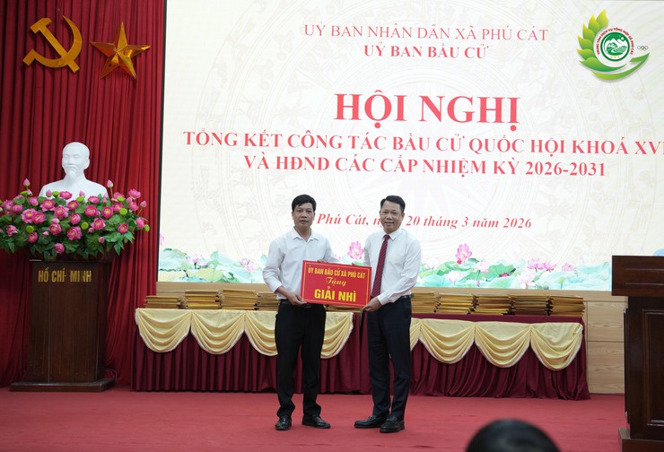 Xã Phú Cát khen thưởng 35 tập thể và 131 cá nhân có thành tích xuất sắc trong công tác bầu cử đại biểu Quốc hội khóa XVI và đại biểu HĐND các cấp nhiệm kỳ 2026-2031- Ảnh 4.