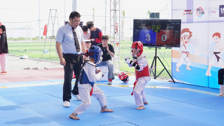 Sôi nổi Giải vô địch Taekwondo mở rộng xã Yên Lãng mở rộng lần thứ I năm 2026- Ảnh 8.