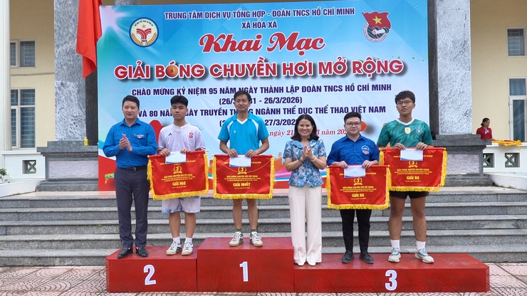 HÒA XÁ KHAI MẠC GIẢI BÓNG CHUYỀN HƠI MỞ RỘNG NĂM 2026- Ảnh 9.