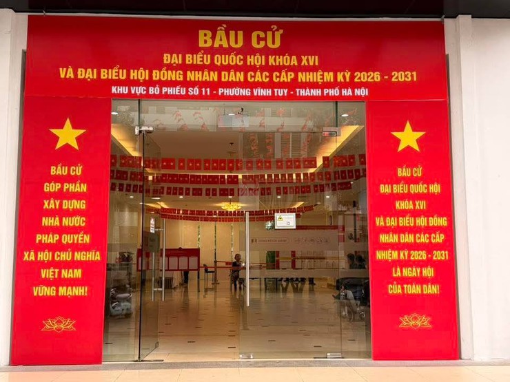 Phường Vĩnh Tuy hoàn tất công tác chuẩn bị cho Ngày hội non sông 15/3- Ảnh 4.