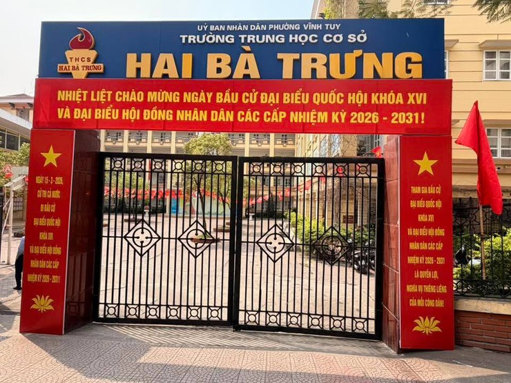 Phường Vĩnh Tuy hoàn tất công tác chuẩn bị cho Ngày hội non sông 15/3- Ảnh 5.