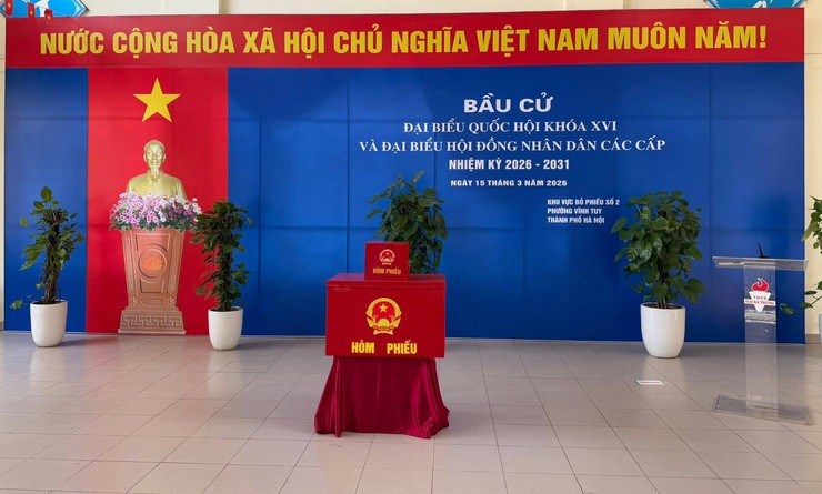 Phường Vĩnh Tuy hoàn tất công tác chuẩn bị cho Ngày hội non sông 15/3- Ảnh 3.