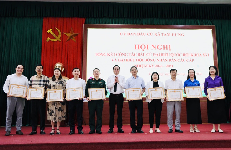 Xã Tam Hưng: Bầu đủ 23 đại biểu HĐND cấp xã nhiệm kỳ 2026-2031- Ảnh 2.