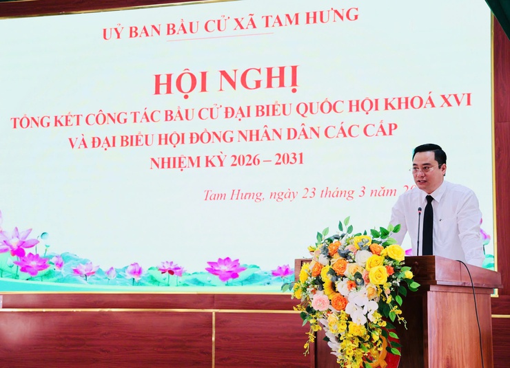 Xã Tam Hưng: Bầu đủ 23 đại biểu HĐND cấp xã nhiệm kỳ 2026-2031- Ảnh 5.