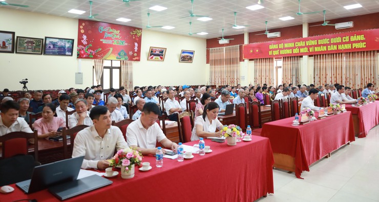 Xã Minh Châu tổ chức Hội nghị Đại biểu Nhân dân bàn giải pháp xây dựng đời sống văn hóa năm 2026.- Ảnh 2.