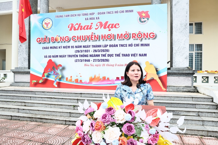 HÒA XÁ KHAI MẠC GIẢI BÓNG CHUYỀN HƠI MỞ RỘNG NĂM 2026- Ảnh 4.