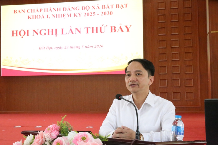 Hội nghị lần thứ Bảy – Ban Chấp hành Đảng bộ xã Bất Bạt khóa I quyết nghị nhiều nội dung quan trọng- Ảnh 11.