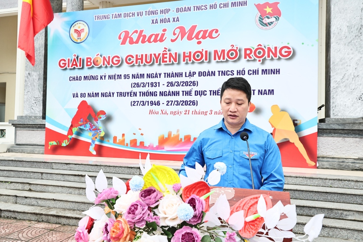 HÒA XÁ KHAI MẠC GIẢI BÓNG CHUYỀN HƠI MỞ RỘNG NĂM 2026- Ảnh 5.