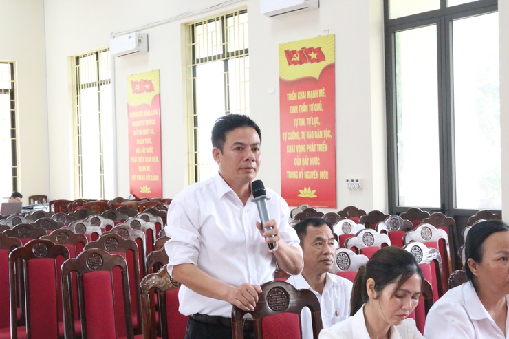 Hội nghị lần thứ Bảy – Ban Chấp hành Đảng bộ xã Bất Bạt khóa I quyết nghị nhiều nội dung quan trọng- Ảnh 4.