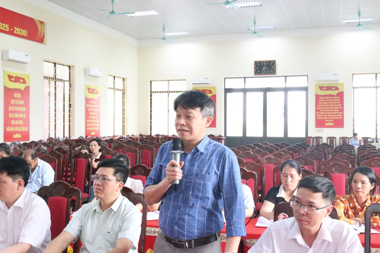 Hội nghị lần thứ Bảy – Ban Chấp hành Đảng bộ xã Bất Bạt khóa I quyết nghị nhiều nội dung quan trọng- Ảnh 9.